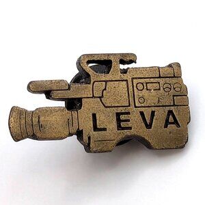 Law Enforcement Emergency Services Video Association Pin, LEVA Video Camera Pin
